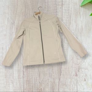 Nike Golf Fit  Dry Tan Womens Full Zip Jackets Size Xs (0-2)